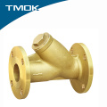 Brass color flange end swing check valve